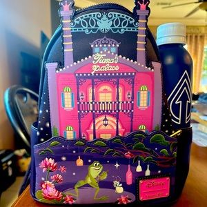 Princess Tiana Palace/Restaurant Loungefly backpack